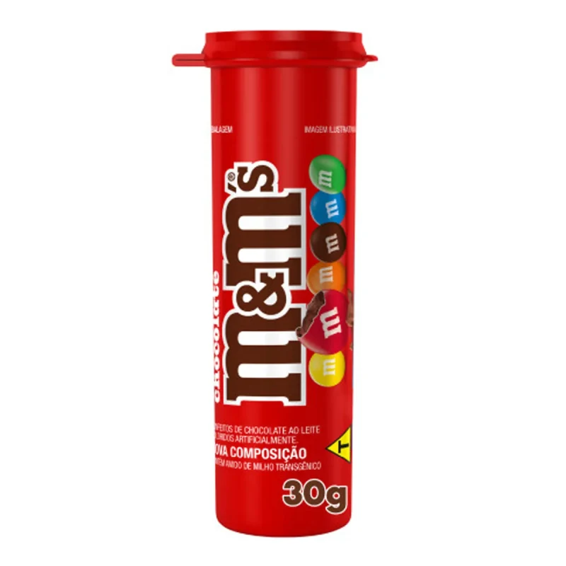 M&M'S CHOCOLATE TUBO 30G