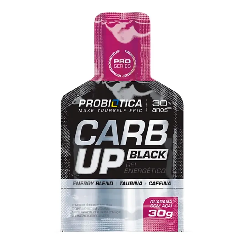 CARB-UP GEL BLACK ACAI/GUARANA C/10 SACHES