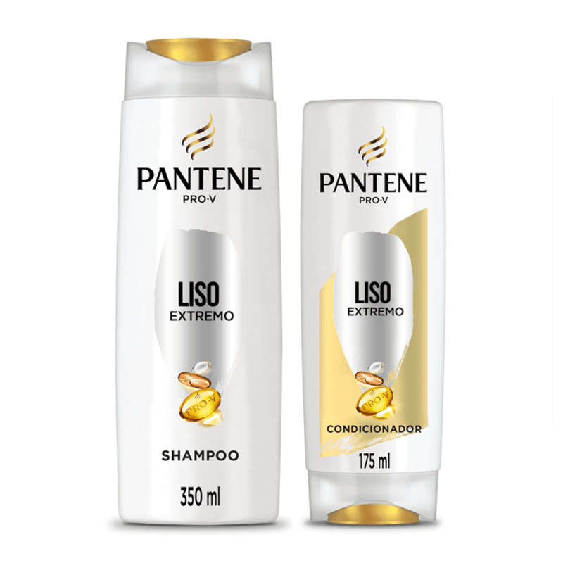 KIT SH 350ML+ COND 175ML PANTENE LISO EXTREMO