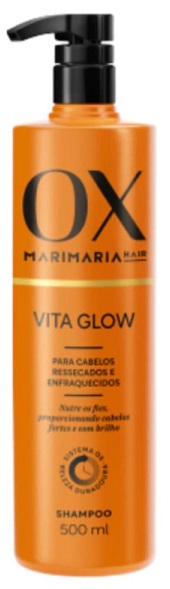 SHAMPOO OX VITA GLOW 500ML - MARI MARIA
