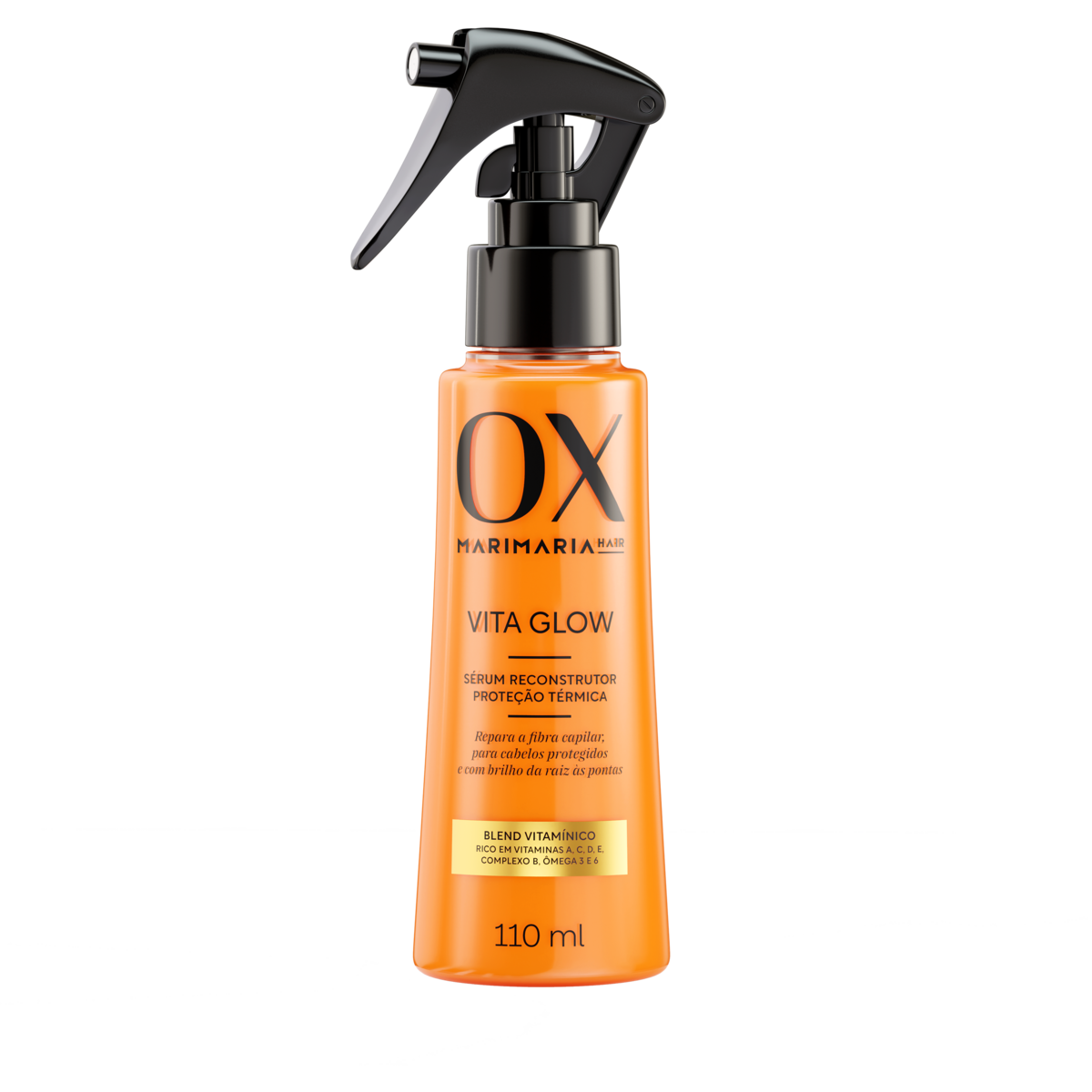 SÉRUM RECONSTRUTOR MARI MARIA HAIR OX COSMÉTICOS VITA GLOW FRASCO 110ML BORRIFADOR