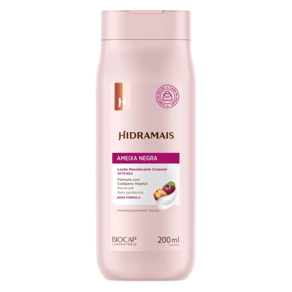LOCAO DESODORANTE AMEIXA NEGRA 200 ML HIDRAMAIS