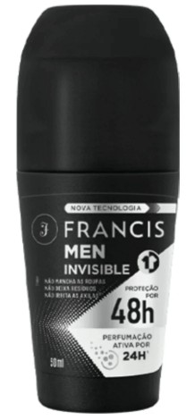DESODORANTE MEN ROLL ON FRANCIS BRANCO 50ML