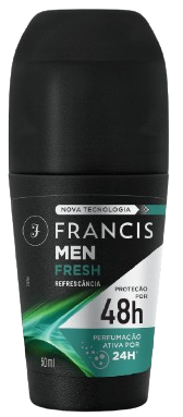 DESODORANTE MEN ROLL ON FRANCIS MEN VERDE 50 ML