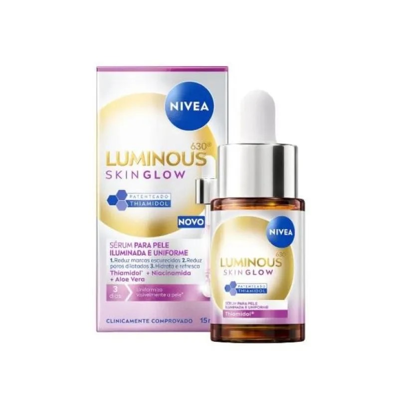 SÉRUM FACIAL NIVEA LUMINOUS 630 SKIN GLOW 15ML