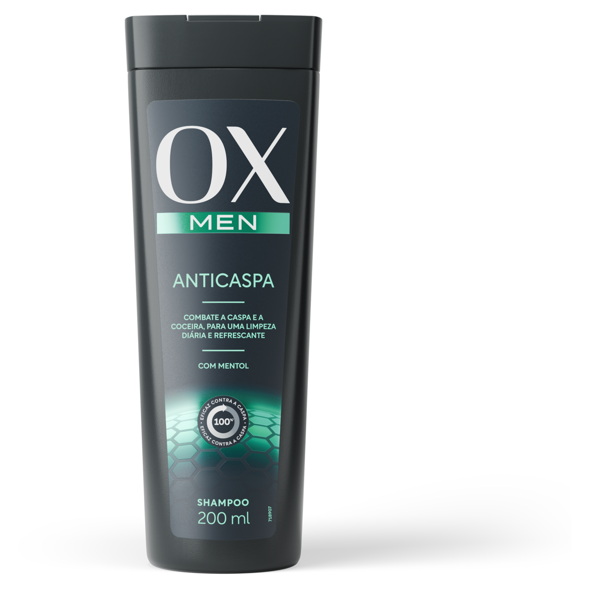 SHAMPOO ANTICASPA OX COSMÉTICOS MEN FRASCO 200ML