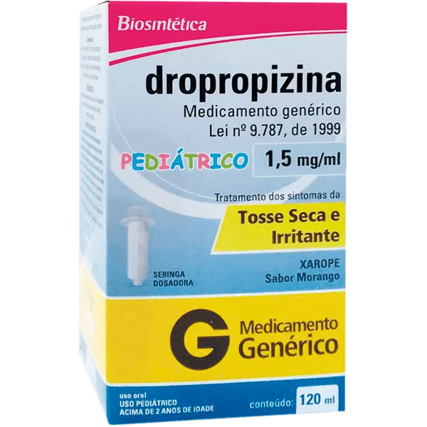 DROPROPIZINA 1,5 mg/mL XAROPE x 1 FRASCO 120 mL