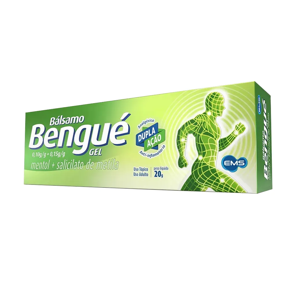 BALSAMO BENGUE (0,100 + 0,150) G/G GEL BG C/ 20 G