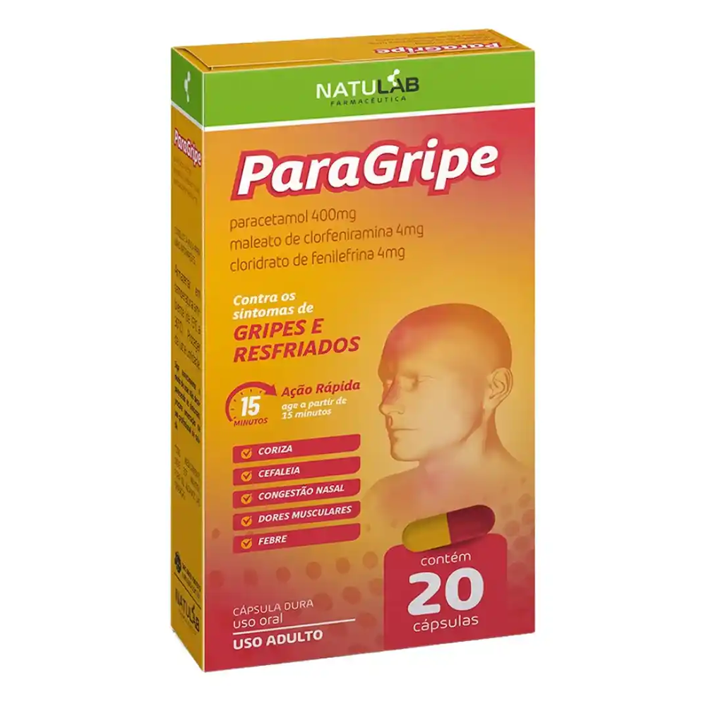 PARAGRIPE 20CPS NATULAB