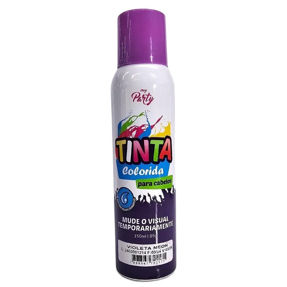 TINTA TEMP. CABELO VIOLETA NEON 150ML-AE