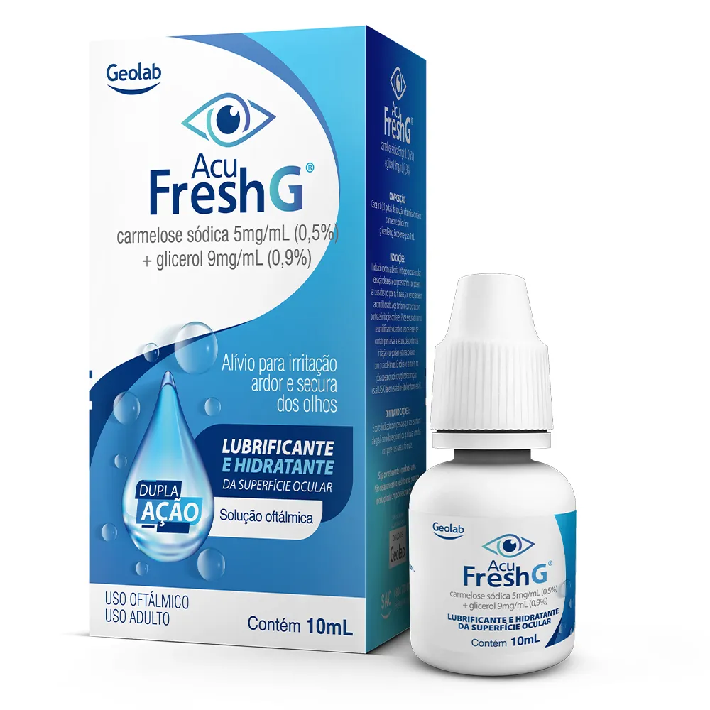 ACU FRESH G SOL OFTALMICA 5MG/ML+9MG/ML FR 10ML GEOLAB