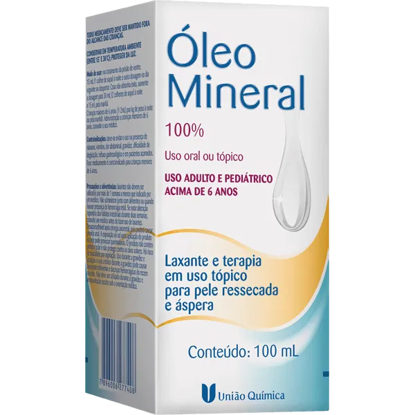 OLEO MINERAL LAXANTE 100 ML - UNIAOQ (S)