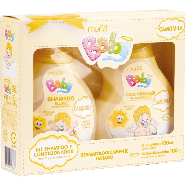KIT BABY MURIEL CAMOMILA SH E COND 100ML