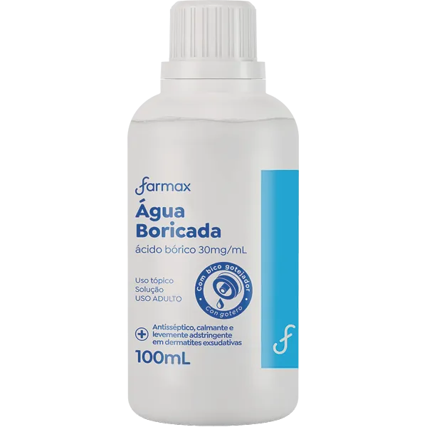 AGUA BORICADA 3% 100ML FARMAX