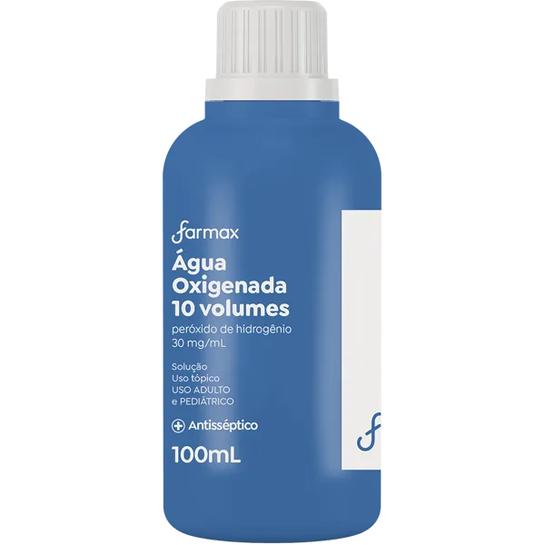 AGUA OXIGENADA ANTISSEPTICA 10 VOL 100ML FARMAX
