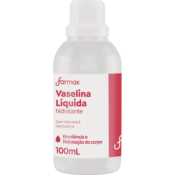 VASELINA HIDRATANTE LIQUIDA 100 ML VASEMAX FARMAX