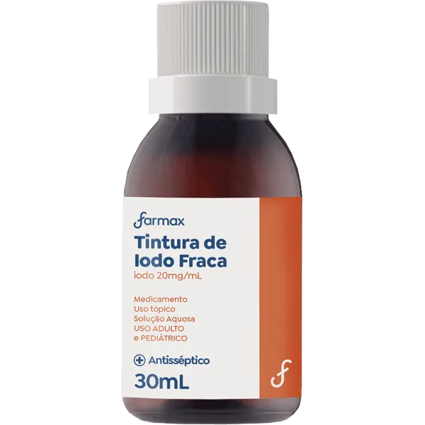 TINTURA DE IODO 2% FARMAX 30ML