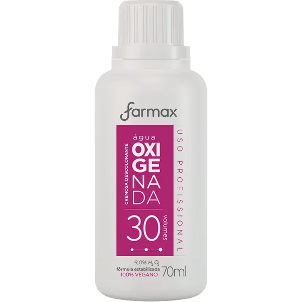 AGUA OXIGENADA CREMOSA 30 VOL 70ML FARMAX
