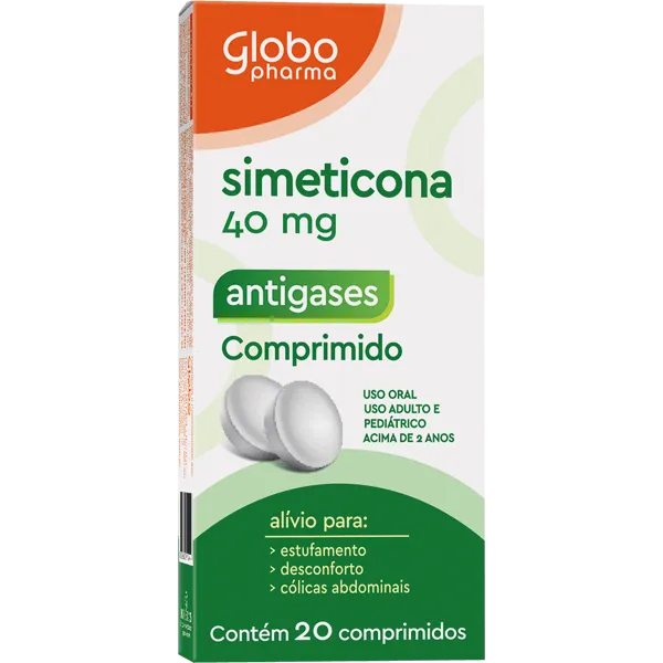 SIMETICONA 40 mg x 20 COMPRIMIDOS