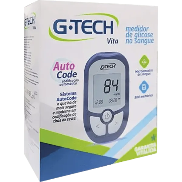 KIT MEDIDOR GLICOSE G-TECH VITA
