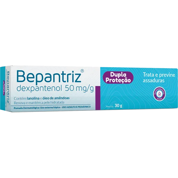 BEPANTRIZ 50 MG/G POM DERM BG C/ 30G