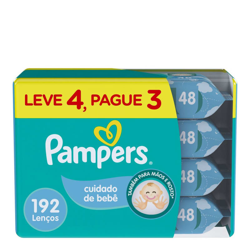 LENCO UMED PAMPERS CHEIRINHO L4P3 3IT