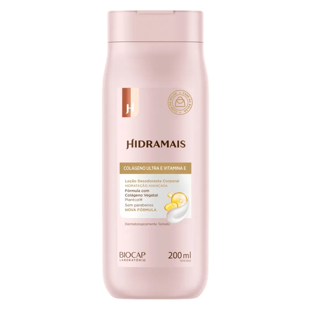 LOCAO DESODORANTE COLAGENO 200 ML HIDRAMAIS