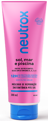 MÁSCARA INSTANT. NEUTROX SOL  MAR E PISCINA 200ML