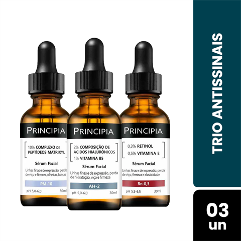 KIT TRIO ANTISSINAIS AH+PM+RN PRINCIPIA