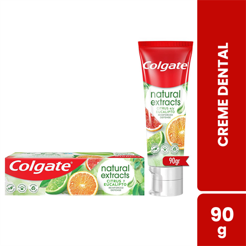 CR DENT COLGATE NAT ESTRACTS CITR E EUCALIPTO 90G
