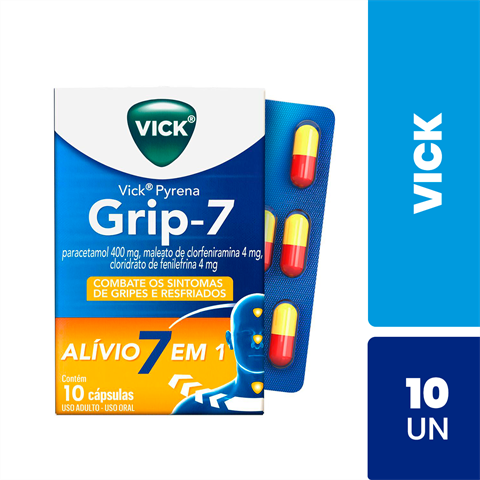 VICK PYRENA GRIP 7 C/10 CPS