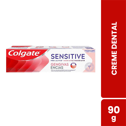 CR DENT COLGATE SENS PRÓ ALÍVIO IMED GENGIVA 90G