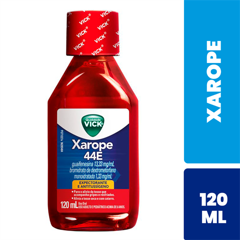 VICK XAROPE "44 E" 120ML