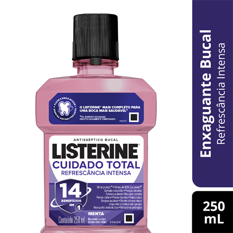 LISTERINE CUIDADO TOTAL 250ML