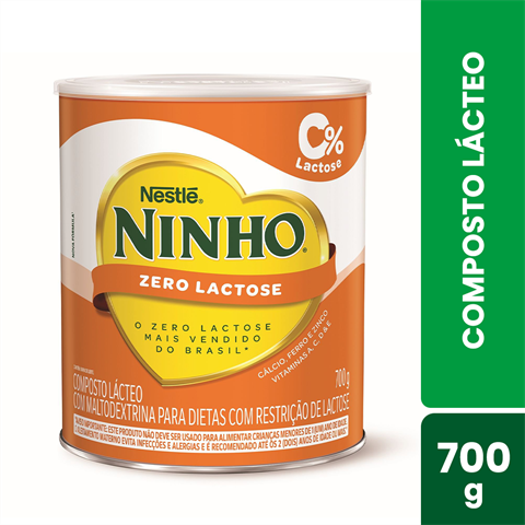 LEITE NINHO ZERO LACTOSE 700G