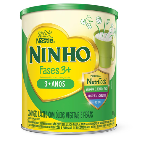 LEITE NINHO CRES PREBIO 3+800G