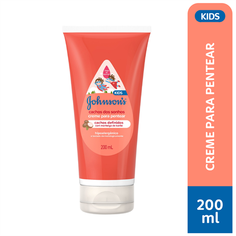 CREME DE PENTEAR JOHNSON'S BABY CACHO SONHOS 200ML