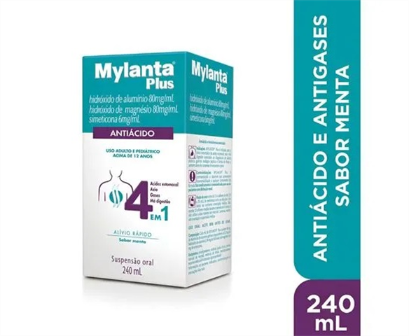 MYLANTA PLUS MENTA 240 ML