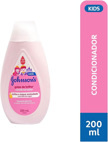 COND  JOHNSON'S BABY GOTAS DE BRILHO 200ML