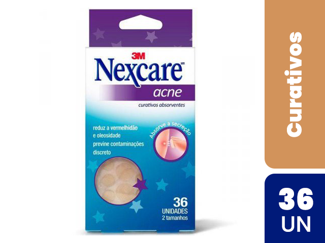 ACNE COVER C/36 UNID NEXCARE