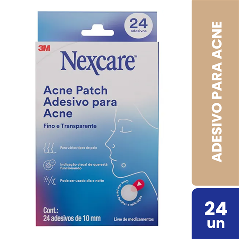 CURATIVO P/ ACNE NEXCARE C/24 UNID