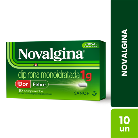 NOVALGINA 1G 10 S