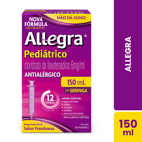 ALLEGRA PED SUSP 150ML