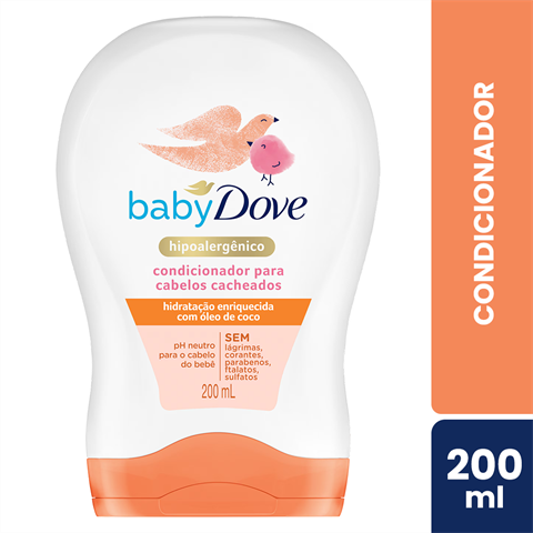 COND DOVE BABY CABELOS CACHEADO 200ML