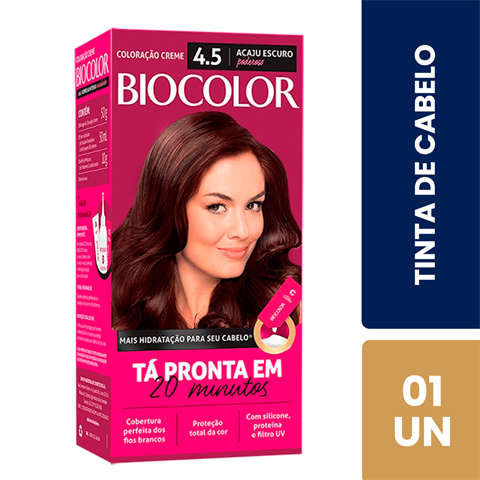 BIOCOLOR TINT ACAJU ESC PODER 4.5 MINI
