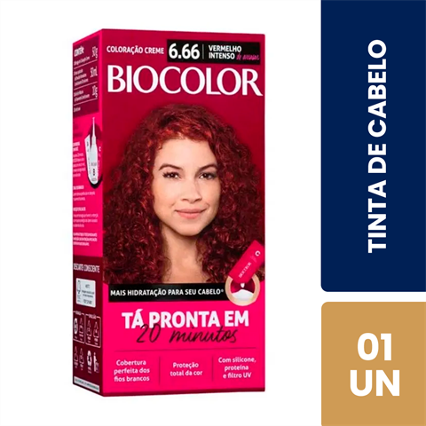 BIOCOLOR TINT KIT VERM INTENSO 6.66 MINI