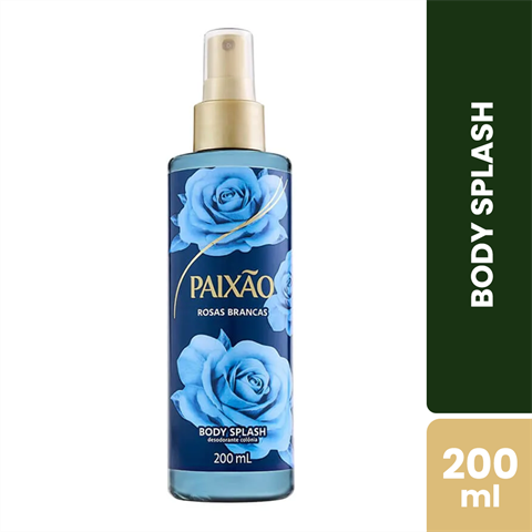 BODY SPRAY PAIXAO ROSAS BRANCAS 200ML