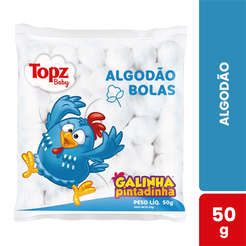 ALGODAO BOLAS CREMER GALINHA PINTADINHA 50G