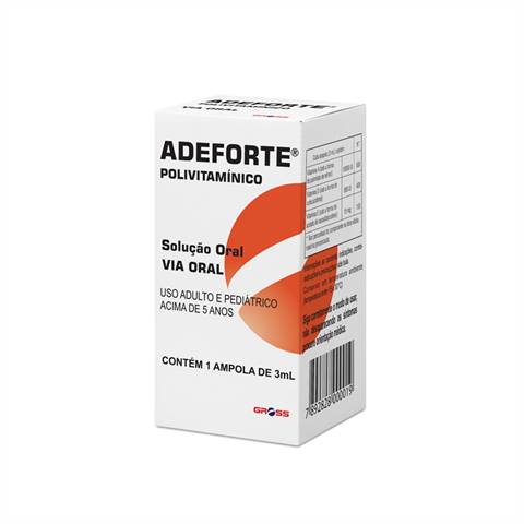 ADEFORTE ORAL C/1 AMP 3ML