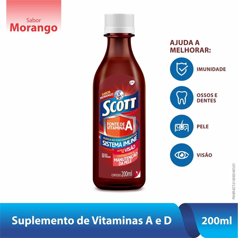EMUL. SCOTT MORANGO "200ML"